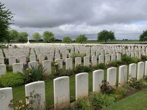 The Somme battlefield photograph