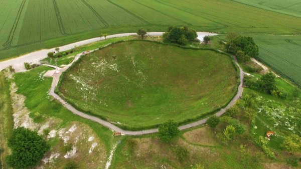 The Somme battlefield photograph