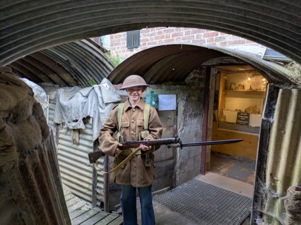 The Somme battlefield photograph