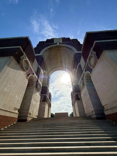 The Somme battlefield photograph