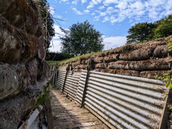 The Somme battlefield photograph