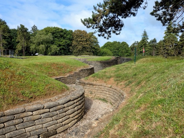 Vimy Ridge battlefield photograph