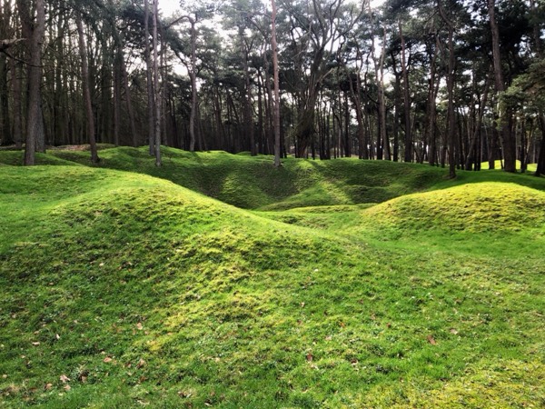 Vimy Ridge battlefield photograph