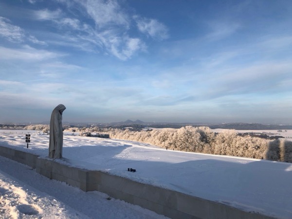 Vimy Ridge battlefield photograph